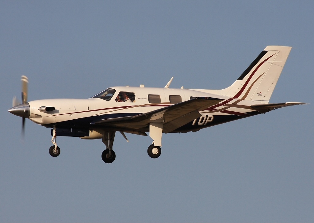 Piper PA-46-500TP Malibu Meridian in flight